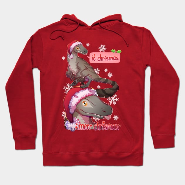 it chrismas: evolution! Hoodie by bekkie